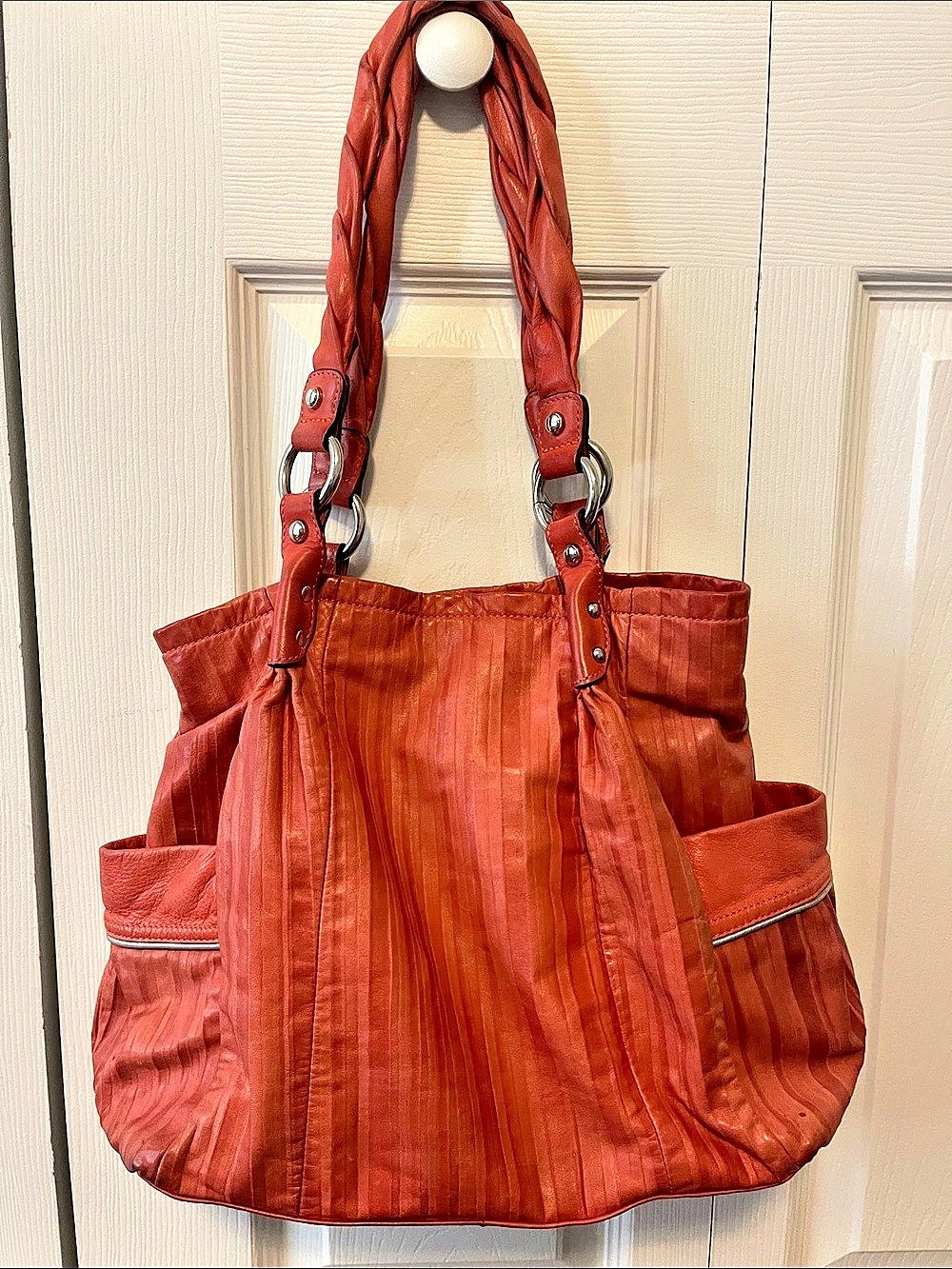 Makovsky Shoulder Bag in muted orange